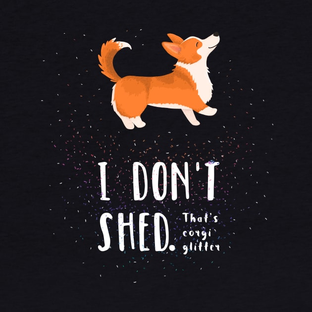 Corgi Glitter - Pembroke Welsh Corgi by CorinnaSchlachter